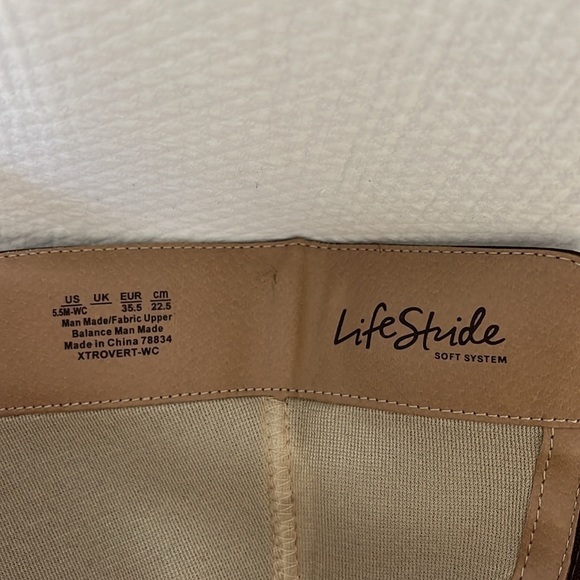 LifeStride Xtrovert Wide Calf Brown Riding Boot size 5.5 - Picture 11 of 13